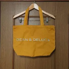 DEAN&DELUCA チャリティー トートバッグ 2020 L イエロー ラメ