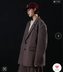 【新品タグ付き】M to R テーラードジャケット オーバーサイズ