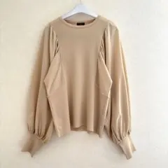 ヴェルメイユパーイエナ　ボリューム　スリーブ　ニット