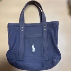Polo Ralph Lauren ネイビートートバッグ
