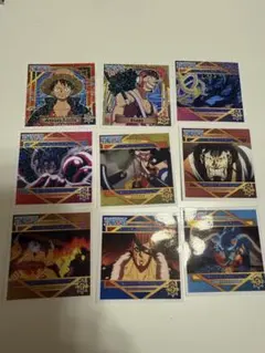 ONE PIECE ワンピース シールセット 9枚