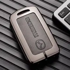 Mazda キーケース シルバー ブラック