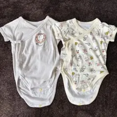 ベビー肌着2点セット 60cm こぐまちゃん　リサ・ラーソン