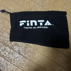 FINTA ネックウォーマー ブラック フリース