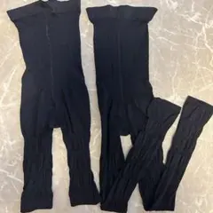 【断捨離前値下げ】グラマラスパッツ M-Lサイズ ロング・ショート2枚セッ