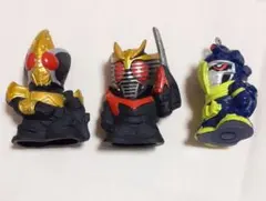 仮面ライダー　ミニフィギュア３点
