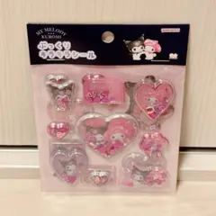 ぷっくりキラキラシール マイメロ クロミ BANDAI