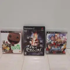 プレステ2無双　プレステ3　ソフトセット