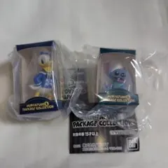 ディズニー　ミニチュアパッケージコレクション　フィギュア　ガチャガチャ　ドナルド