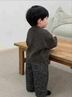 ヒョウ柄パンツ デニム　ベビーのサムネイル
