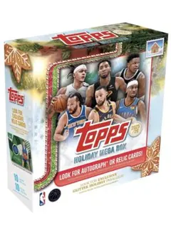 【新品未開封】NBA 2025-26 TOPPS HOLIDAY MEGABOX