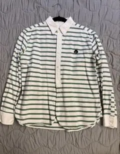 ネネット　Ne-net にゃー刺繍ストライプシャツのサムネイル