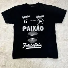 JPR☆様 ルースイソンブラ　黒 Tシャツ PAIXÃO FUTEBOLISTA