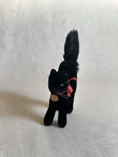 最小8 シュタイフ トムキャット アンティーク コレクション 黒猫