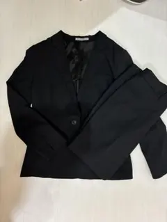 【美品】AOKI LES MUES ブラック リクルートスーツ サイズ11