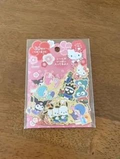 【未開封】サンリオ 年賀シール フレークシール サンリオキャラクターズ