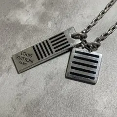 LOUIS VUITTON コリエ チェーン ピンロック モノグラム エクリプス