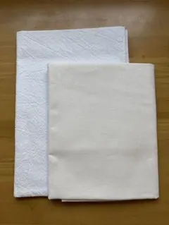 ホワイト生地 2枚セット