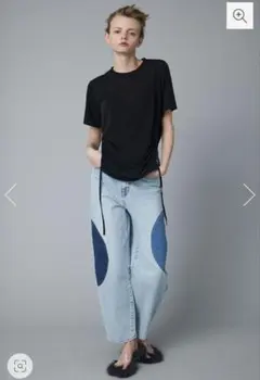 【新品タグ付き】HeRIN.CYE Sheer shirring topsのサムネイル