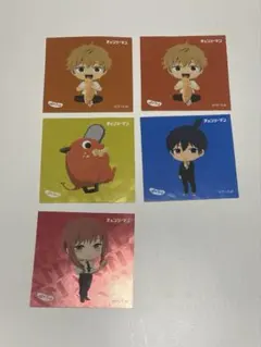 チェンソーマン ばかうけ シール ステッカー アキ デンジマキマ　ポチタ