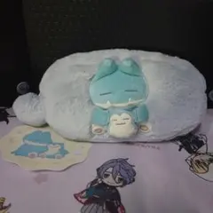 ふわふわポーチ Little Daydream ゴンベとカビゴンぬいぐるみ