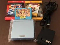 任天堂　ゲームボーイアドバンス SP パールブルー