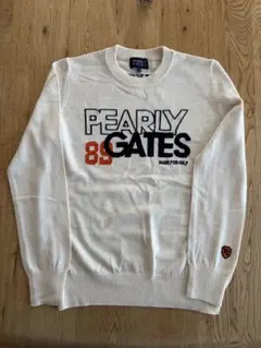 PEARLY GATES ニット　白系