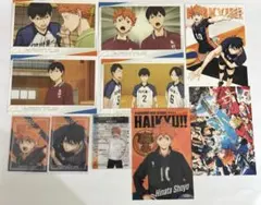 ハイキュー　日向翔陽　影山飛雄　ポストカード　カード　紙類まとめ