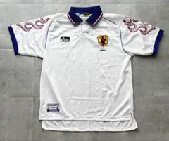 正規品　1998年　日本代表　アシックス　炎モデル　アウェイユニフォーム　当時物