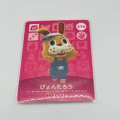 あつ森 amiiboカード 第4弾 ぴょんたろう No.316