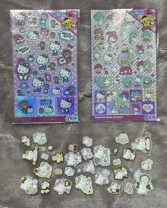 セリア ハローキティ シール ダイソー サンリオ