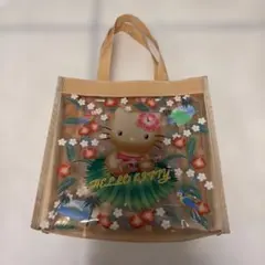 ハローキティ【サンリオ】当時 日焼けキティダニエル ビニールポーチ