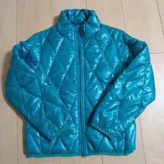 pedagamada ライトダウンジャケット130エメラルドグリーン