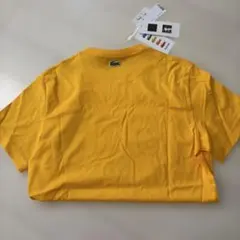 LACOSTE x Polaroid コラボ Tシャツ イエローのサムネイル