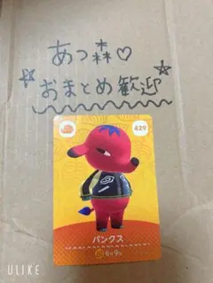 あつ森amiibo⭐︎パンクス