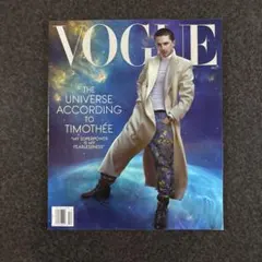 【海外雑誌】Vogue US December 2025 ティモシー・シャラメ
