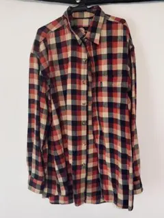 チェックシャツ ネルシャツ メンズ　コンバース　オールスター