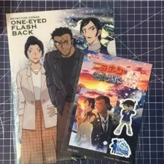 名探偵コナン セブンイレブン クリアファイル ステッカー