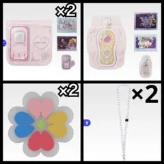 プリキュア　一番くじ　G賞 お役立ちコレクション　H ジッパーバッグ＆ステッカー