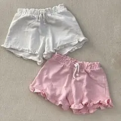 ZARA フリルショートパンツ