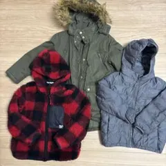 キッズ　アウター3点セット