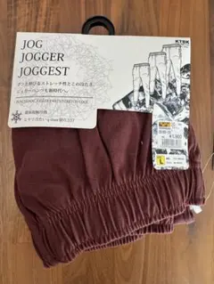 ワークマン　冷感ニットジョガーパンツ(L) ブラウン