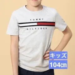TOMMY HILFIGER キッズ グレー Tシャツ 104cm 4歳