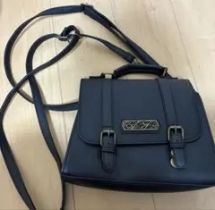 アクシーズファム　プレート付きミニサッチェル ショルダーバッグ　バック