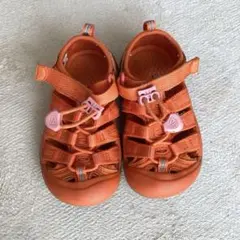 KEEN オレンジ 16cm UK8 US9