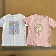 UNIQLO すみっコぐらし Tシャツ 120サイズ 2枚セット