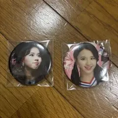 ミ*ん様 TWICE 缶バッジ 2個セット チェヨン CHAEYOUNG