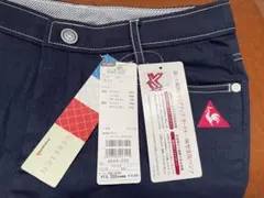夏ゴルフパンツle coq sportif テーパード ネイビーW82 - メルカリ