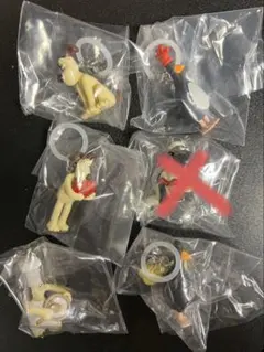 「5個」 ウォレスとグルミット めじるしアクセサリー