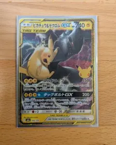 【匿名配送】 ピカチュウ＆ゼクロムGX